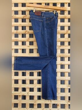 RALPH LAUREN Dark Blue Straight Leg Jeans